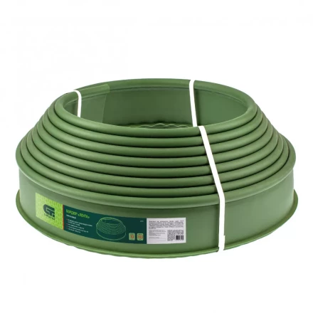 Бордюр "Лента" оливковый Сибртех 64553 купить в Надыме