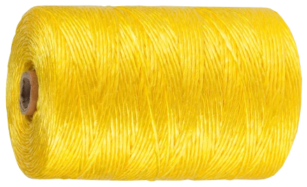 Шпагат ЗУБР d 1,8 мм 60 м 1200 текс 50 кгс желтый полипропиленовый шпагат 50037-060 купить в Надыме