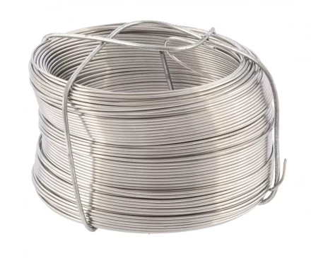 Проволока из нержавеющей стали 0,9 мм длина 50 м Сибртех 47762 купить в Надыме