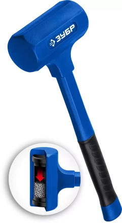 ЗУБР БМО, 60 мм, 1800 г, безынерционный молоток, Профессионал (2049-1800) купить в Надыме