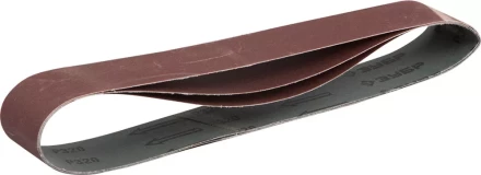 Лента шлифовальная универсальная ЗУБР "МАСТЕР" бесконечная на тканевой основе, для ЗТШМ-150/686, P320, 50х686мм, 3шт 35546-320 купить в Надыме