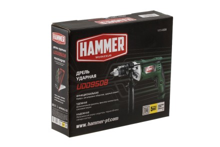 Дрель ударная HAMMER UDD950B купить в Надыме