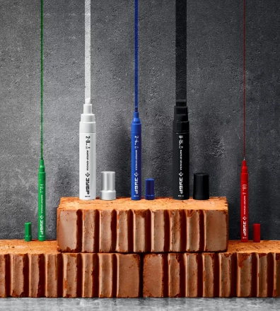 ЗУБР МК-800 белый, 2-8 мм клиновидный маркер-краска (06327-8) купить в Надыме