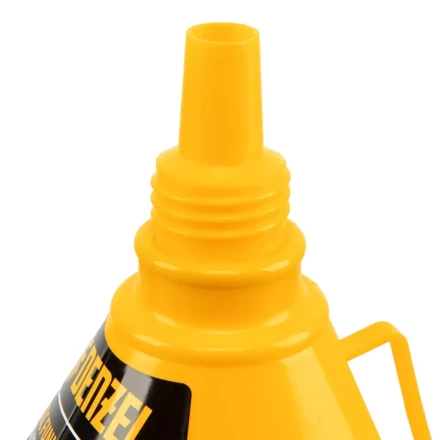 Воронка пластиковая 135 мм с металлическим ситом, гибким наконечником и непроливайкой Denzel 537210 купить в Надыме