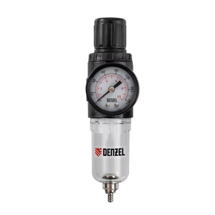Фильтр-регулятор Denzel FR1500, 10 бар, 1500 л/мин, 1/4", 57459 купить в Надыме