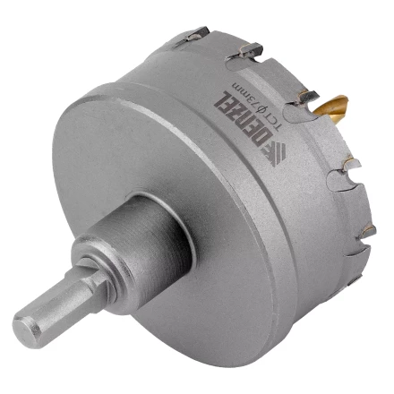 Коронка по металлу твердосплавная, 73 мм Denzel 724021 купить в Надыме