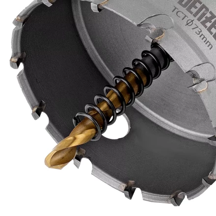 Коронка по металлу твердосплавная, 73 мм Denzel 724021 купить в Надыме