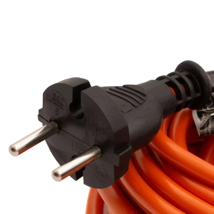 Удлинитель-шнур силовой Сибртех 20 м, 6А, тип УХз6, ПВС, 1 розетка без заземления 95812 купить в Надыме