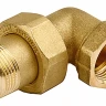 Соединитель GENERAL FITTINGS угловой с накидной гайкой, латунь, г/ш, 3/4" 51035-G/S-3/4 купить в Надыме