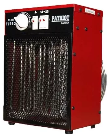 Тепловая пушка электрическая Patriot Garden КЭВ-3.5 купить в Надыме