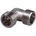 Уголок GENERAL FITTINGS никелированная латунь, ш/ш, 1/2" 51071-S/S-1/2 купить в Надыме