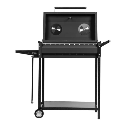 Мангал сварной на колесах Camping Palisad 69686, 662 х 390 х 152/805 мм, сталь 2 мм, кочерга в комплекте, купить в Надыме