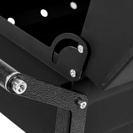 Мангал сварной на колесах Camping Palisad 69686, 662 х 390 х 152/805 мм, сталь 2 мм, кочерга в комплекте, купить в Надыме