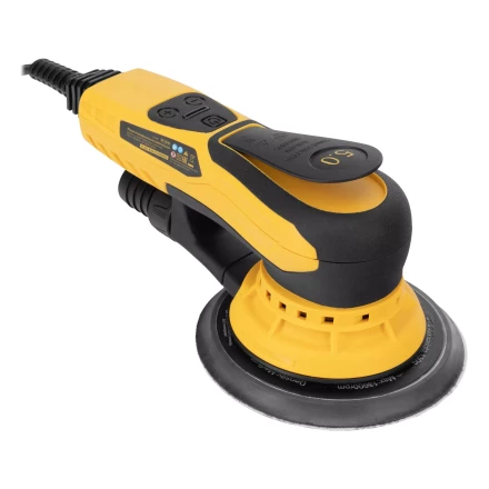 Машина шлифовальная орбитальная бесщет Denzel OS-150-BL 27606, 350 Вт, 4000-10000 об/мин купить в Надыме