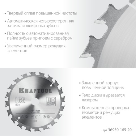 Диск пильный FAST, повышенный ресурс 36950-165-20 купить в Надыме