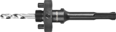 Державка STAYER &quot;PROFESSIONAL&quot; с пружинным фиксатором для коронок 32-200мм, быстросъёмная, хвостовиком SDS+ 29552 купить в Надыме