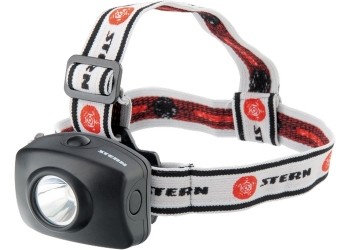 Фонарь наголовный, светодиодный. 1 super Led, 3хААА, Stern 90564 купить в Надыме