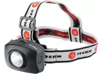 Фонарь наголовный, светодиодный. 1 super Led, 3хААА, Stern 90564 купить в Надыме