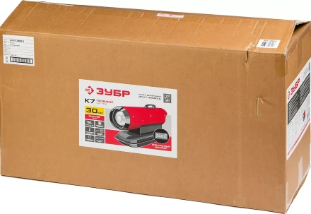 Пушка дизельная прямого нагрева дисплей К7 ДП-К7-30000-Д серия МАСТЕР купить в Надыме