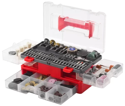 Набор мини-насадок ЗУБР для гравировальных машин, 349 предметов 35905-H349 купить в Надыме