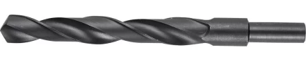 Сверло ЗУБР "ТЕХНИК" по металлу парооксидированное, быстрорежущая сталь, с проточенным хвостовиком, 16х178мм, 1шт 4-29605-178-16 купить в Надыме