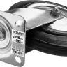 ЗУБР d 200 мм, г/п 185 кг, игольчатый подшипник, резина/металл, поворотное колесо, Профессионал (30936-200-S) купить в Надыме
