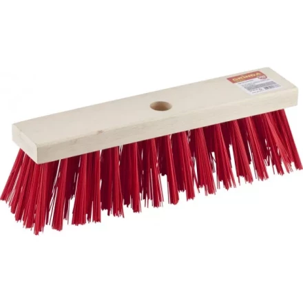 Щетка GRINDA "EURO" уличная без ручки, буковая колодка, жесткая щетина, 30см 39192-30 купить в Надыме