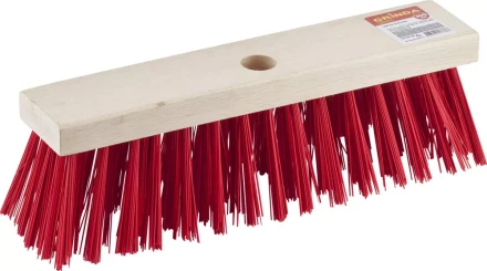 Щетка GRINDA "EURO" уличная без ручки, буковая колодка, жесткая щетина, 30см 39192-30 купить в Надыме