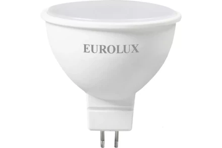 Лампа светодиодная EUROLUX LL-E-MR16-7W-230-4K-GU5.3 76/2/24 купить в Надыме