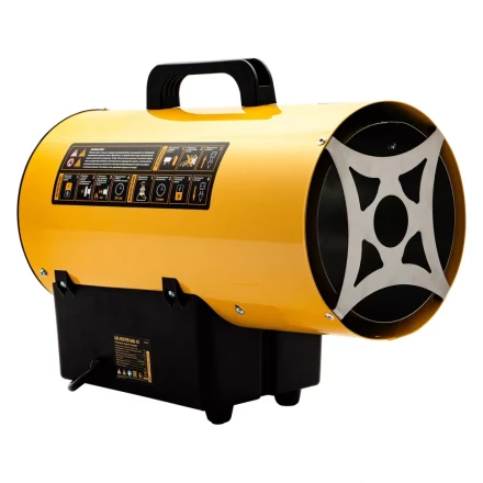 Газовая тепловая пушка GHG-10, 10 кВт, 300 м3/ч, пропан-бутан Denzel 96476 купить в Надыме