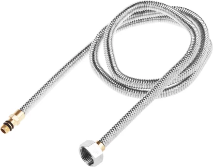 Подводка ЗУБР "ЭКСПЕРТ" сильфонная из нержавеющей стали, для смесителя, укороченная, г/ш (гайка-штуцер), 1/2", 1,2м 51012-120 купить в Надыме