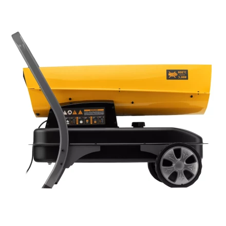 Дизельная тепловая пушка DHG-45i, 45 кВт, 1000 м3/ч, прямой нагрев, электронный термостат Denzel 96485 купить в Надыме