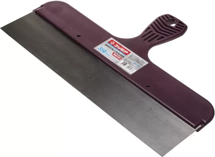 Шпатель ЗУБР "МАСТЕР" стальной c пластмассовой ручкой, 350мм 10051-350 купить в Надыме