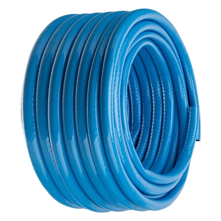 Шланг поливочный армированный Сибртех 67527, 3-х слойный, ПВХ, 3/4", 25 м, "Родничок" купить в Надыме