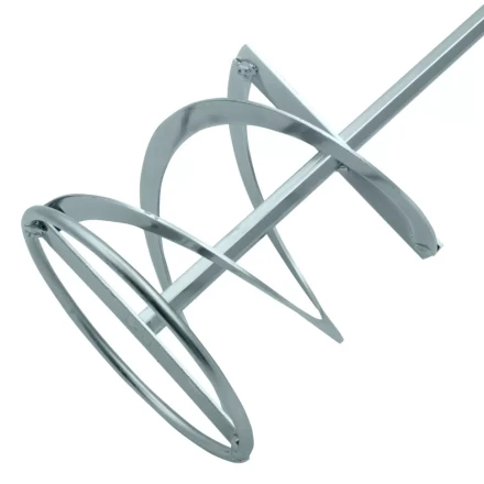 Миксер для красок и штукатурных смесей Denzel, 120 х 600 мм, оцинкованный, шестигранный хвостовик 10мм, 848467 купить в Надыме