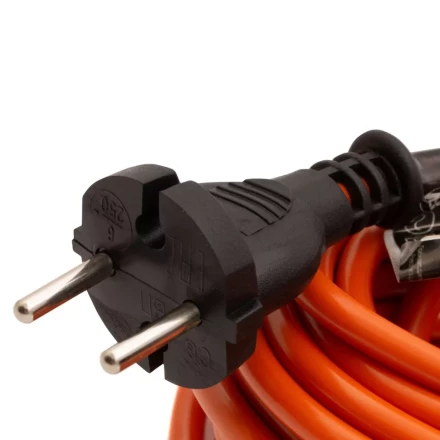 Удлинитель-шнур силовой Сибртех 30 м, 6А, тип УХз6, ПВС, 1 розетка без заземления 95813 купить в Надыме