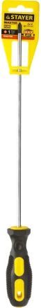 Отвертка STAYER "MASTER", двухкомпонентная рукоятка, магнитный наконечник, PH1x250мм 2510-1-25_z01 купить в Надыме