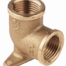 Уголок GENERAL FITTINGS с креплением к стене в двух точках, латунь, г/г, 1/2" 51076-G/G-1/2 купить в Надыме