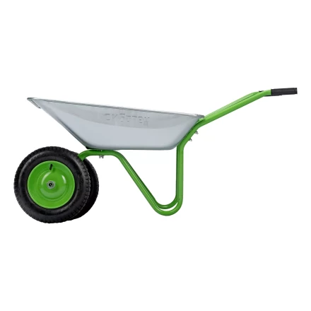 Тачка садовая Сибртех 689135, 2-х колесная, грузоподъемность 120 кг, объем 65 л купить в Надыме