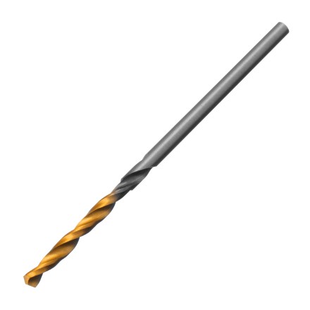 Сверло спиральное по металлу Denzel 2 x 49 мм, Р6М5, Golden Tip , 2шт., 718223 купить в Надыме