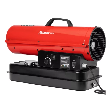 Дизельная тепловая пушка MTX DHB-10i 98904, 10 кВт, 400 м3/ч, прямой нагрев, термостат купить в Надыме