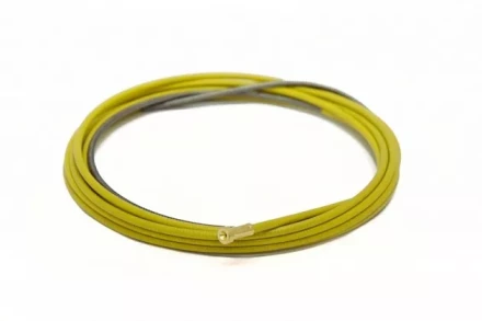 Канал стальной изолированный 1,2-1,6мм  желтый 3метра Aurora купить в Надыме