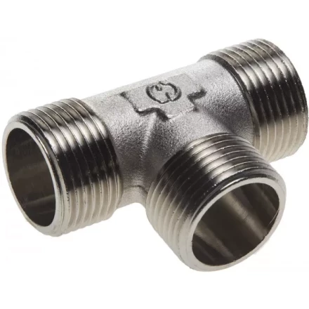 Тройник GENERAL FITTINGS никелированная латунь, ш/ш/ш, 1" 51051-1 купить в Надыме