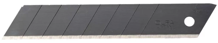 Лезвие OLFA BLACK MAX сегментированное, 8 сегментов, 18х100х0,5мм, 50шт OL-LBB-50B купить в Надыме