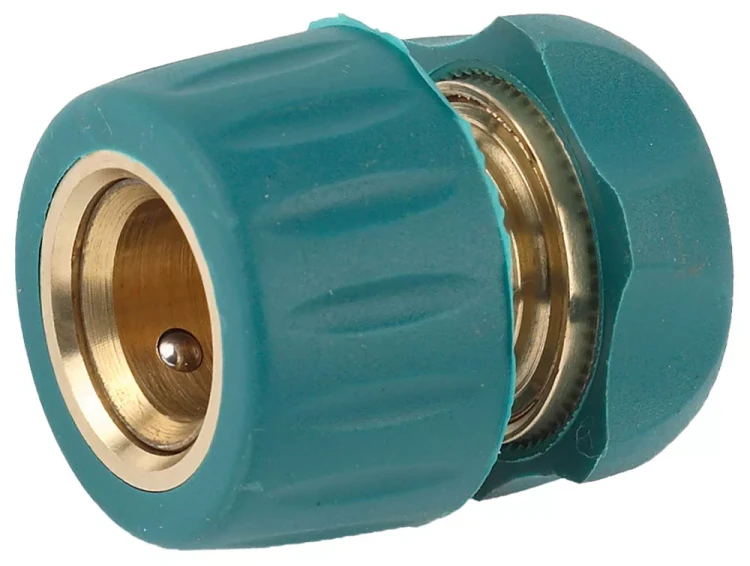 Соединитель RACO "Profi-Plus" (шланг-насадка), латунный с покрытием TPR, 1/2" 4244-55107B купить в Надыме