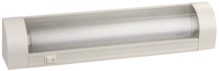 Светильник люминесцентный СВЕТОЗАР модель "СЛУ-110" с плафоном и выключателем, угловой, лампа Т8, 402x54x74мм, 10Вт SV-57587-10 купить в Надыме