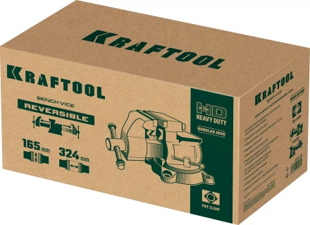 Тиски KRAFTOOL Reversible слесарные 32705-165 купить в Надыме
