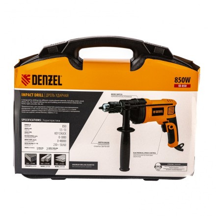 Дрель ударная ID-850 Denzel 26309 купить в Надыме