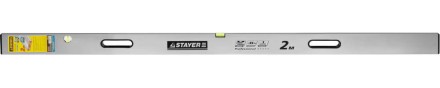 Правило-уровень с ручками GRAND, 2 м, STAYER Professional 10752-2.0 10752-2.0 купить в Надыме