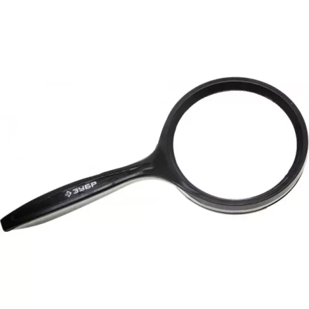 Лупа ЗУБР "МАСТЕР" для чтения, 3-х/5-ти кратное увеличение, диаметр линзы 75мм 40540-75 купить в Надыме